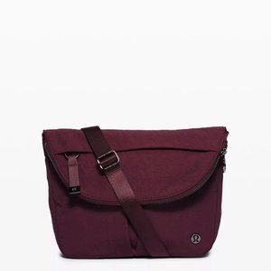 Lululemon All Night Festival Bag Maroon LW9BU9S Cross-Body New With Tags